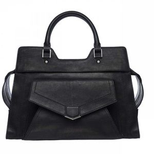 Proenza Schouler PS13 Bag Genuine Leather Black Large Like New Authentic